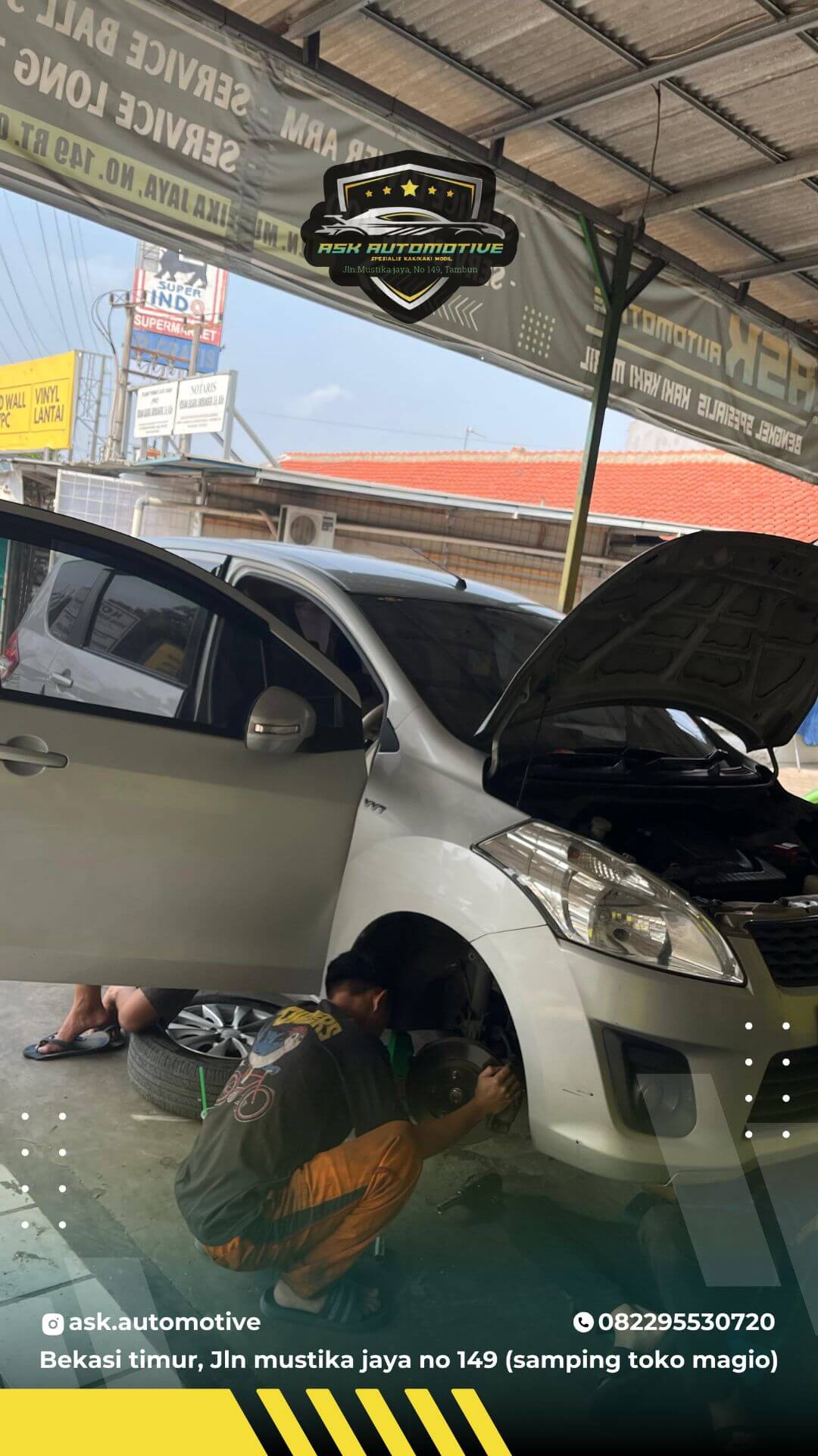 Kaki Kaki dan Racksteer Suzuki Ertiga